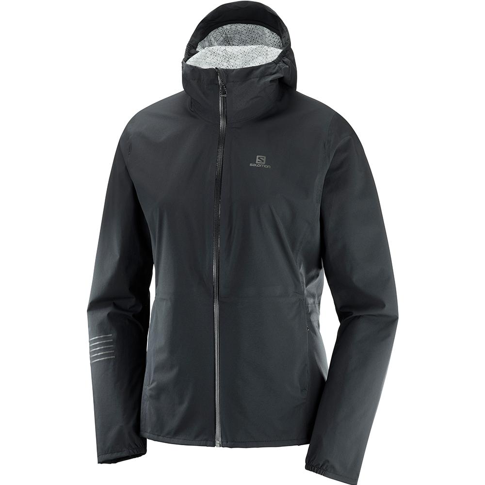 Salomon LIGHTNING WP JKT W Chaquetas Mujer - Negras - Colombia (61593-JXUI)